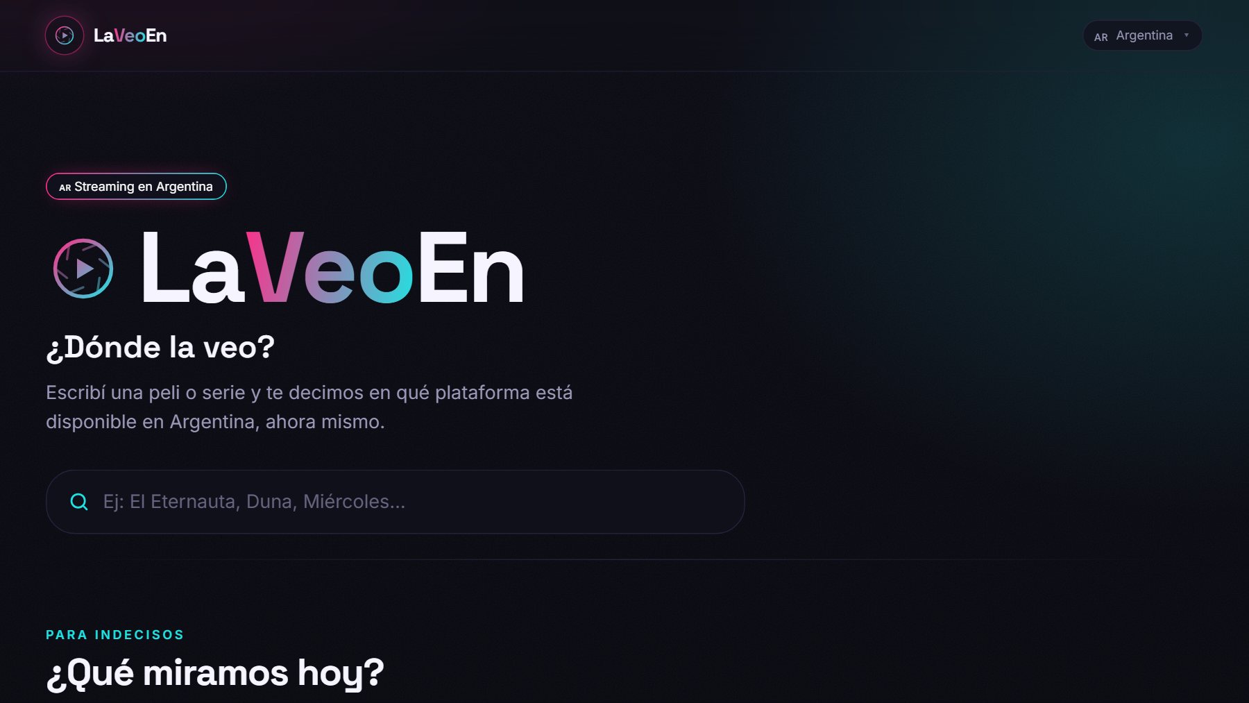 LaVeoEn app screen